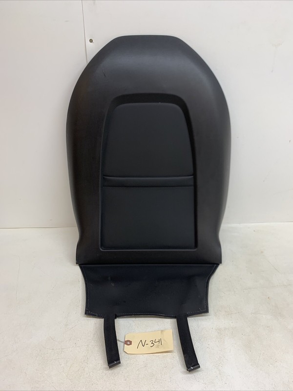 17-22 Tesla Model 3 Left or Right Front Seat Back Panel Cover Trim 341 S2