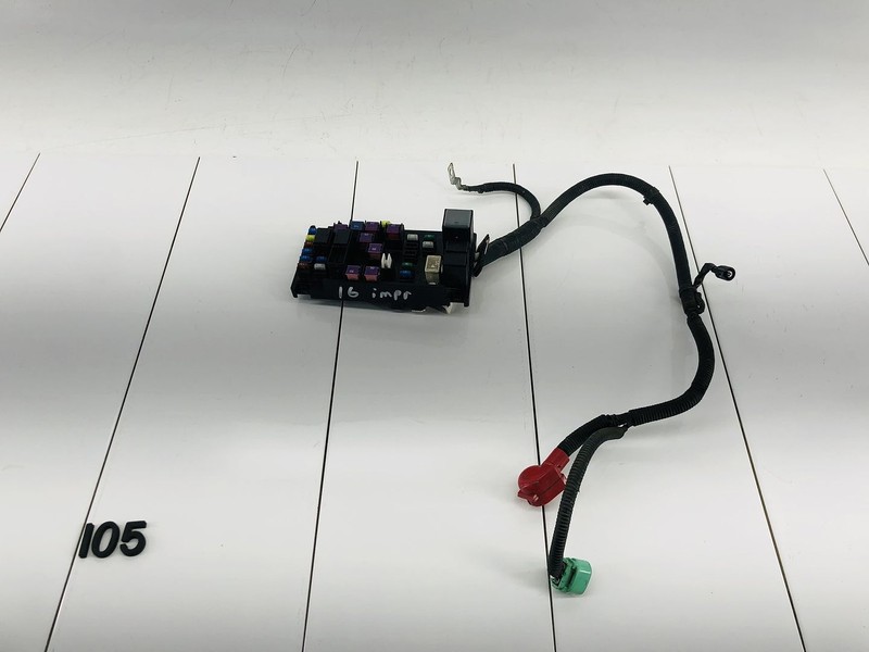 15-16 SUBARU IMPREZA 2.0L H4 GAS ENGINE COMPARTMENT FUSE RELAY BOX W/ CABLE OEM