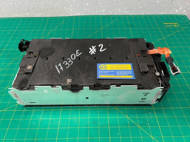 16-18 BMW 330e HIGH VOLTAGE LEFT OR RIGHT OR REAR BATTERY SECTION OEM