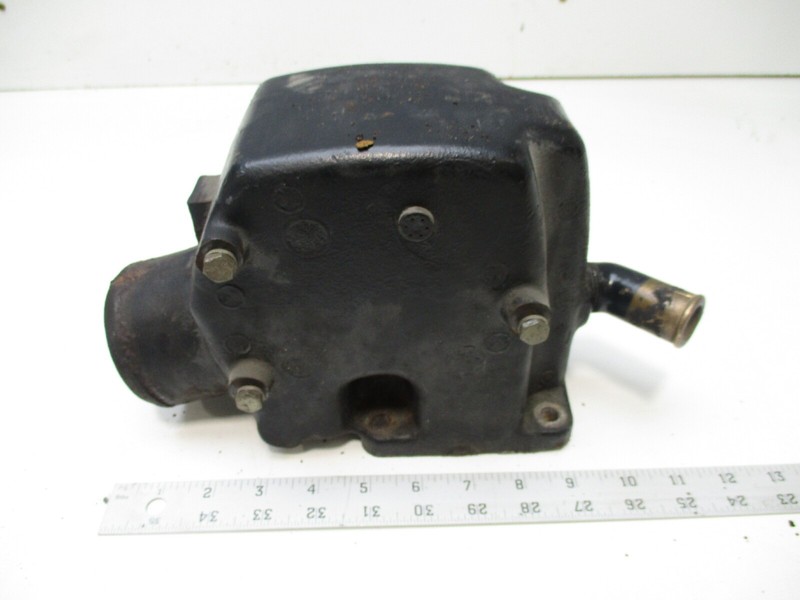 98504A3 Exhaust Riser Mercruiser Alpha One GM Chevy V6 V8 45 Degree Fitting Port