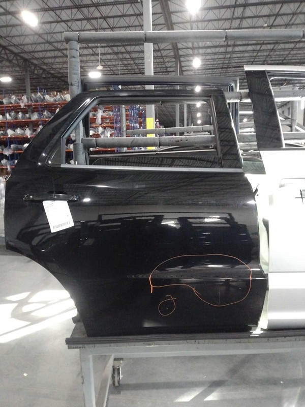 Dodge Durango 2017 Right Rear Door Black 90844 5513