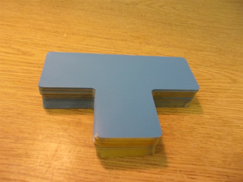 NEWOrgatex Floor Marking Longlife 45mm Lot of 43 Blue*FREE SHIPPING*