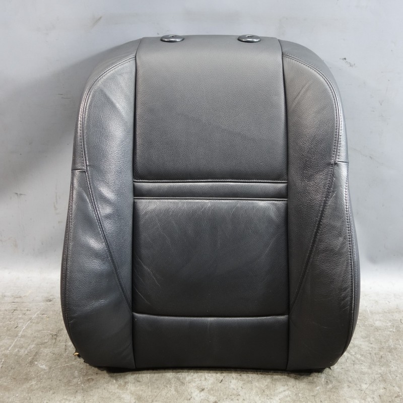 07-14 BMW E70 E71 X5 X6 Front Left Drivers Sport Seat Backrest Black Leather OEM