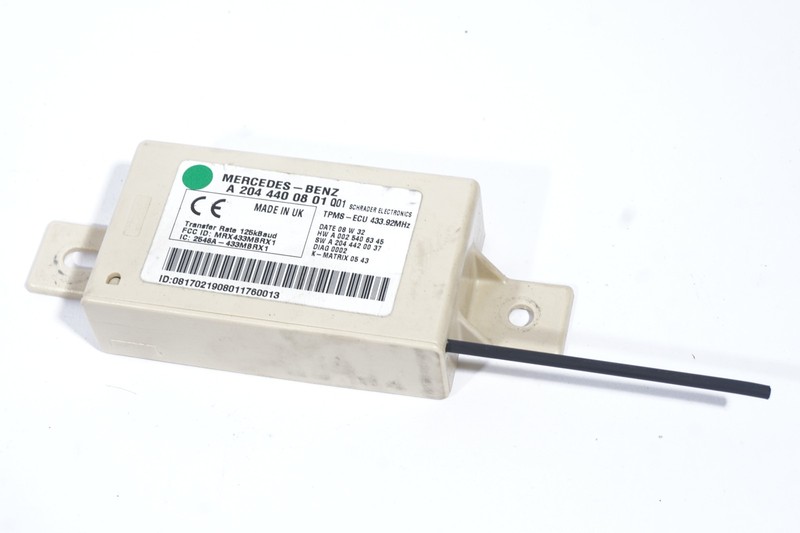 2008 - 2014 MERCEDES BENZ C300 RWD W204 TIRE PRESSURE CONTROL MODULE OEM