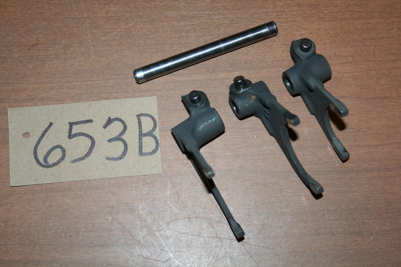 1987 Kawasaki KDX 200 Gear Change Shift Fork Assembly 87