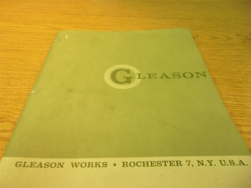 Gleason replacement Parts Catalog for the No. 529 Quenching Machine