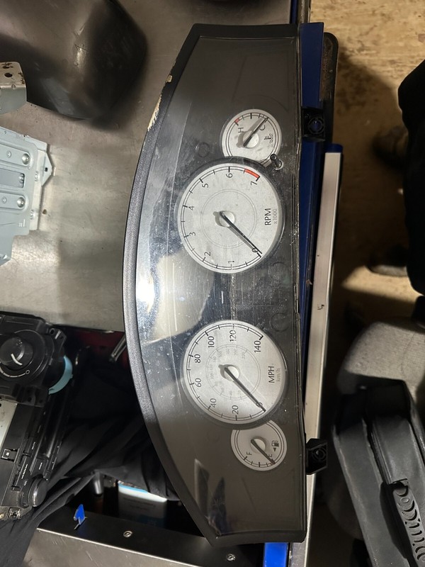 07 CHRYSLER 300 140MPH SPEEDOMETER INSTRUMENT GAUGE CLUSTER P05172056ad176k