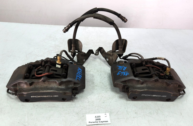 ✅ 05-12 OEM Porsche Cayman 987 Boxster Rear Left Right Brake Caliper Brembo SET