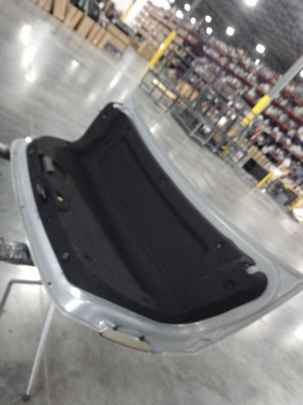 2012 Hyundai Sonata Blue Deck Lid Trunk Lid OEM Good Condition No Rust