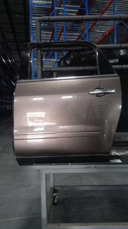 2012 GMC Acadia Left Rear Door Brown PW PL 116K Miles OEM Used Part