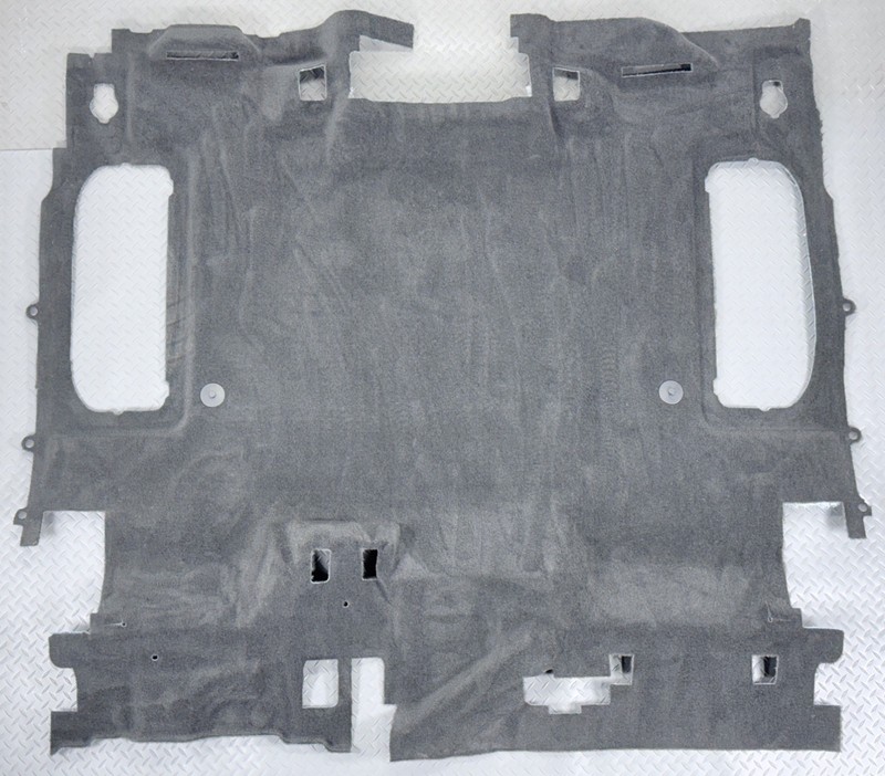 ✅ 19-26 RAM 1500 5th Gen CREW CAB OEM INTERIOR REAR FLOOR CARPET COVER Black 79K