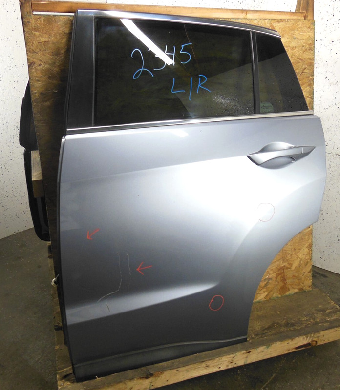 2013-2018 Acura RDX Door Assembly Rear Driver Left Electric OEM NH789M