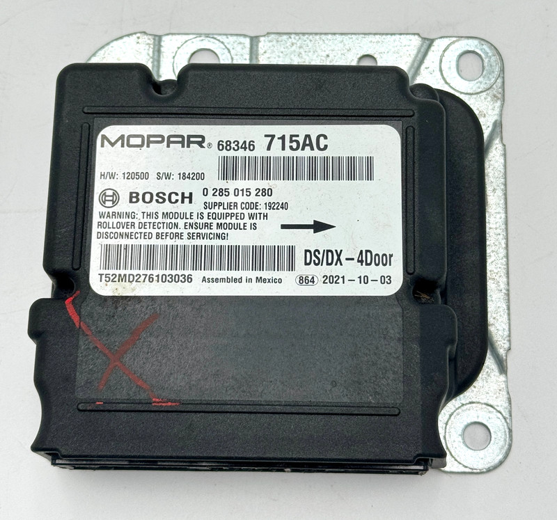 ✅ 2013-2024 RAM 1500 CLASSIC OCCUPANT RESISTANT CONTROL MODULE 68346715AC OEM