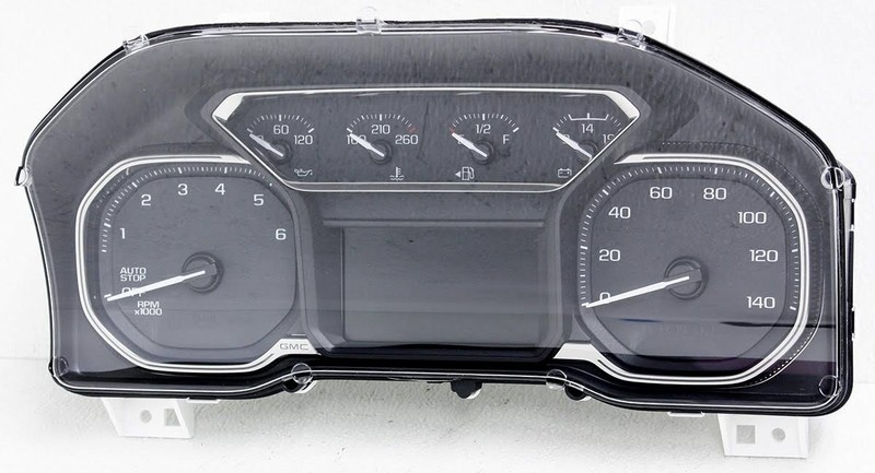 OEM GMC Sierra 1500 Speedometer Head Cluster 84785474 Scratches