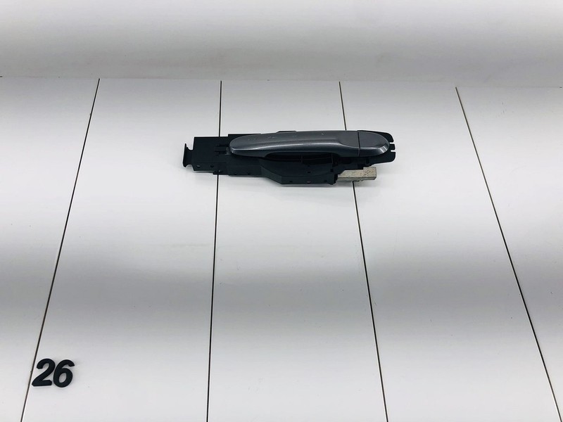 11-17 NISSAN JUKE FRONT RIGHT SIDE EXTERIOR DOOR HANDLE GUN METALLIC OEM