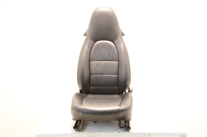97-04 Porsche Boxster 2.7L Black Passenger Right Front Leather Seat Assembly