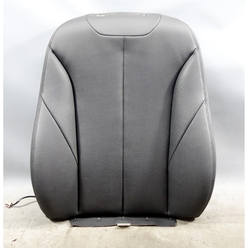 12-20 BMW F30 3-Series F36 Right Passenger Seat Backrest Heated Black Vinyl OEM