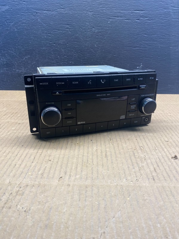 2007-2012 Chrysler Dodge Jeep Ram Radio CD MP3 AUX Receiver AD1507 DG