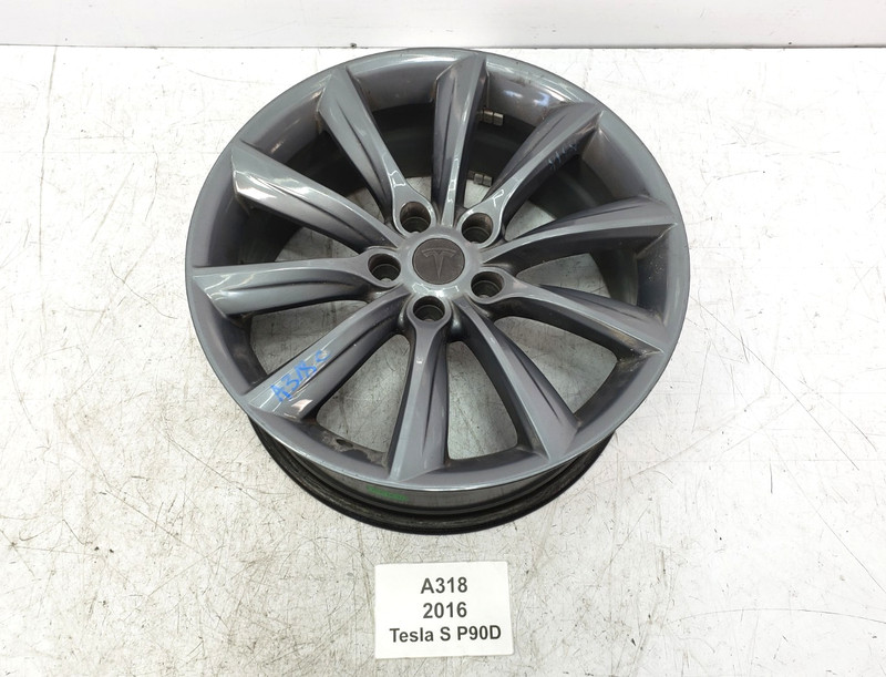 ✅ 16-20 OEM Tesla Model S Alloy Wheel Rim 19X8.5J ET35 Gray NOTE*