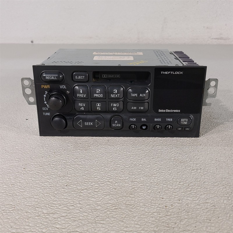 99-00 Corvette C5 Radio Stereo Tape Player 09380791 Oem Aa7486