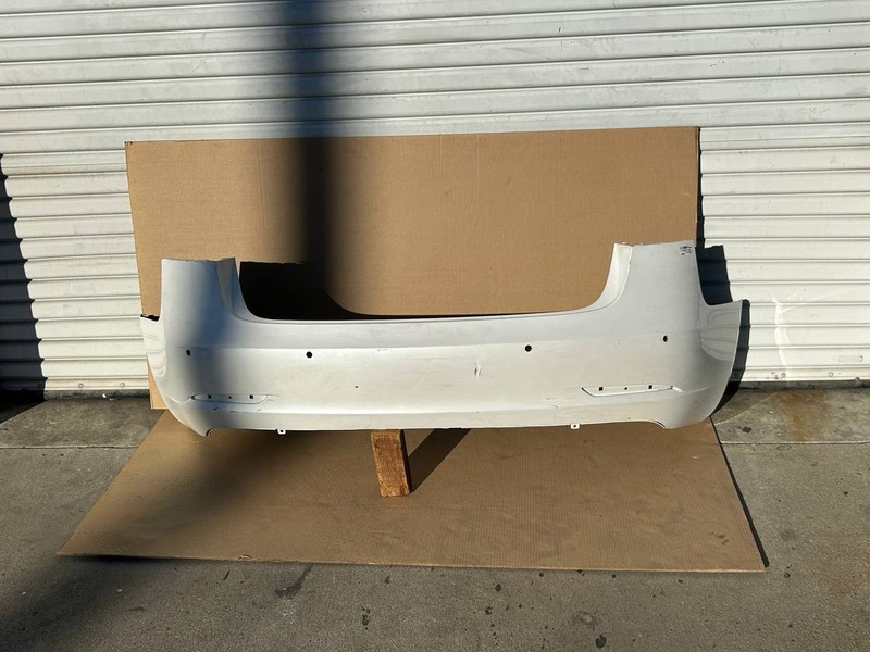 ✅ 2017-2023 Tesla Model 3 Rear Bumper Cover White w/ Sensor Holes /crack