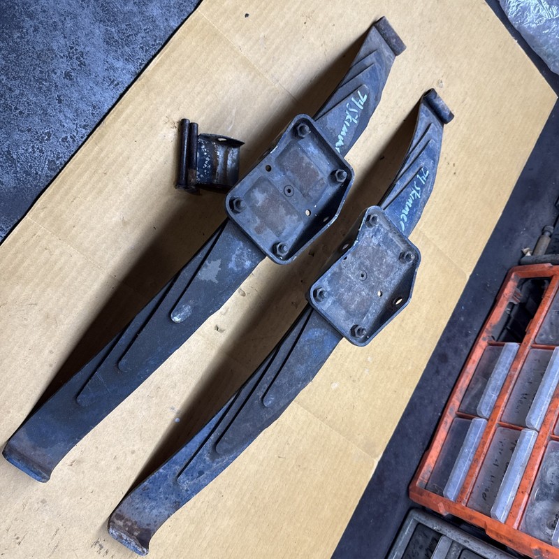 1974 Evinrude Skimmer 440 Model 243 Vintage Snowmobile Front Ski Leaf Springs