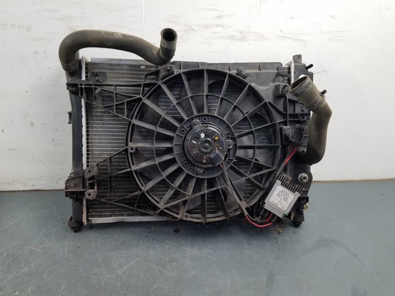 2010 Chevy Corvette C6 Grand Sport Radiator Condenser Fan Assembly #4361 Y5