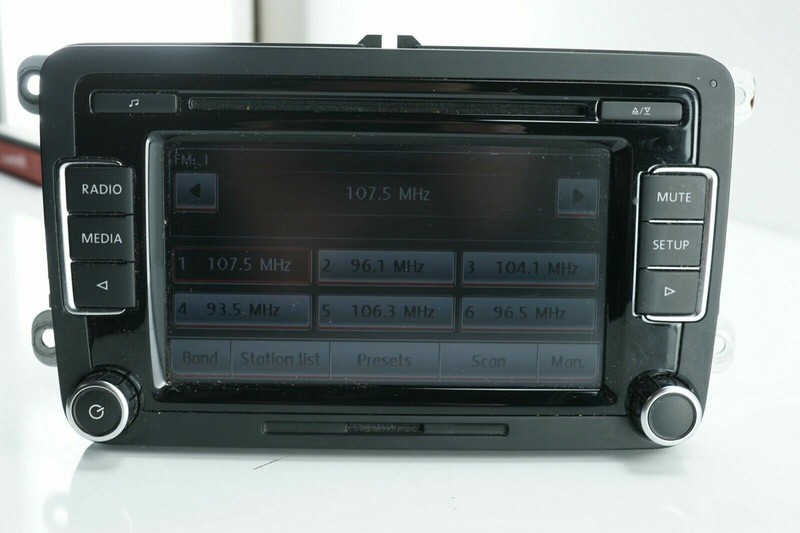 VOLKSWAGEN GOLF TIGUAN Radio CD Info Display Touchscreen RCD510 OEM 2012 - 2015