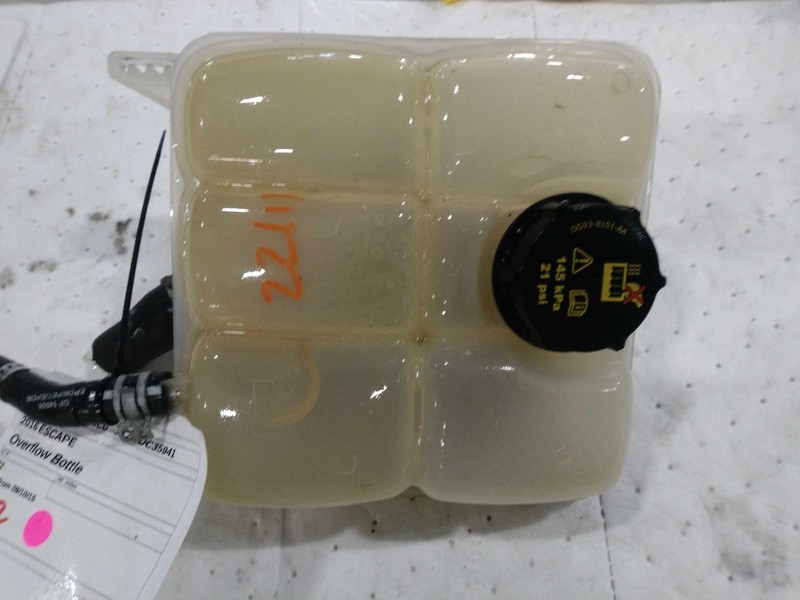 2016 Ford Escape Engine Coolant Reservoir OEM Grey 1.6L 114k Miles DV618K218AA