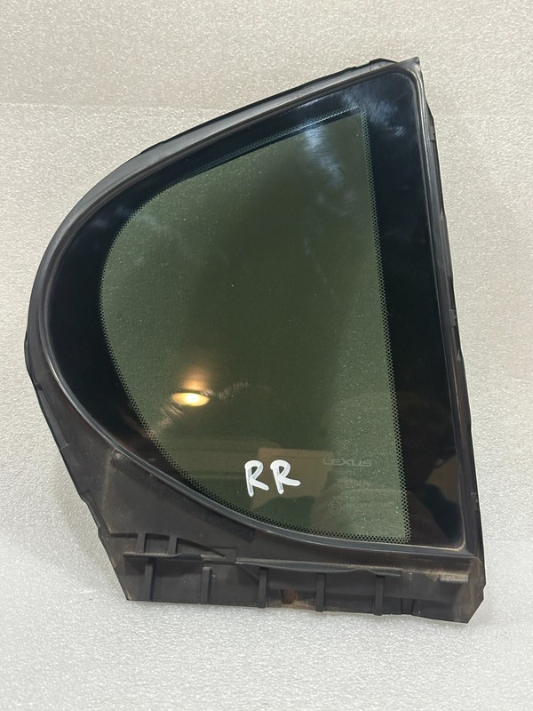 2013 LEXUS GS350 RIGHT PASSENGER REAR DOOR VENT GLASS WINDOW OEM