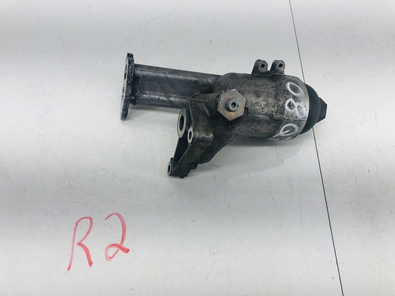 07-10 AUDI Q7 4L 4.2L V8 GAS ENGINE MOTOR OIL FILTER HOUSING BRACKET OEM