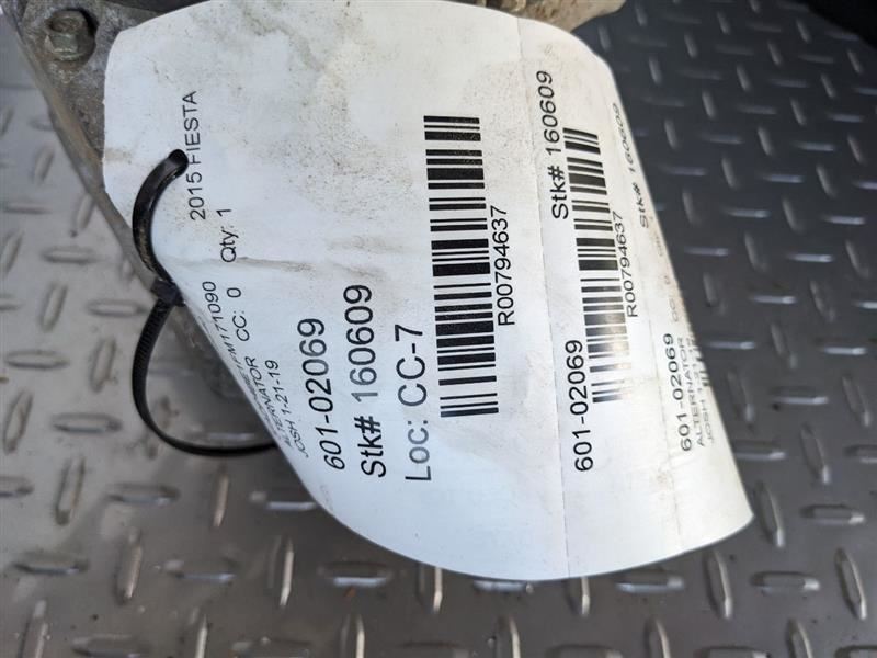 Alternator Turbo Thru 07/21/15 Fits 14-16 FIESTA 794637