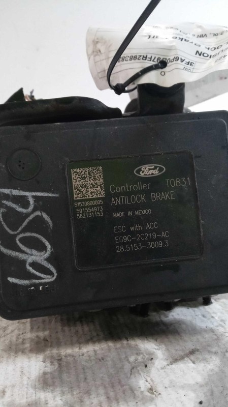 2015 Ford Fusion ABS Pump & Motor Assembly OEM Blue 126K Miles NJ25-17423-437139