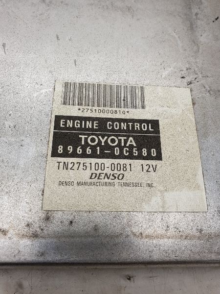 2005 TOYOTA SEQUOIA ENGINE ELECTRONIC CONTROL MODULE ECM ASSEMBLY
