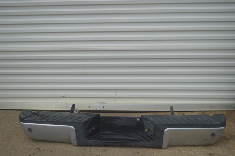 2008-2016 FORD F250 SUPER DUTY REAR BUMPER COVER PANEL CHROME W/ PARK ASSIST OEM