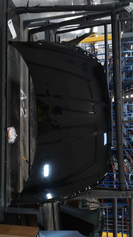 2016 Hyundai Accent OEM Black Hood Panel 664001R110, 664001R120, Used