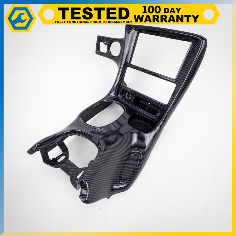 97-04 CHEVROLET CORVETTE C5 CARBON CENTER CONSOLE TRIM PANEL AIR OUTLETOEM