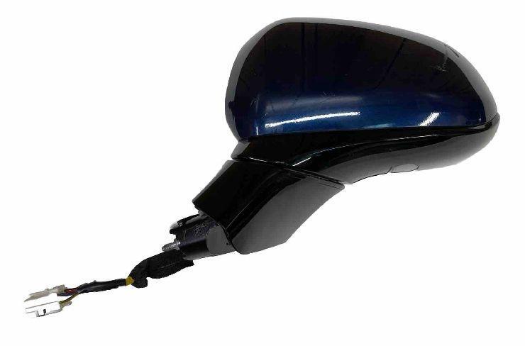 Hyundai Santa Fe door mirror 2019 to 2020 left side blue code ST2 OEM 87610S2050