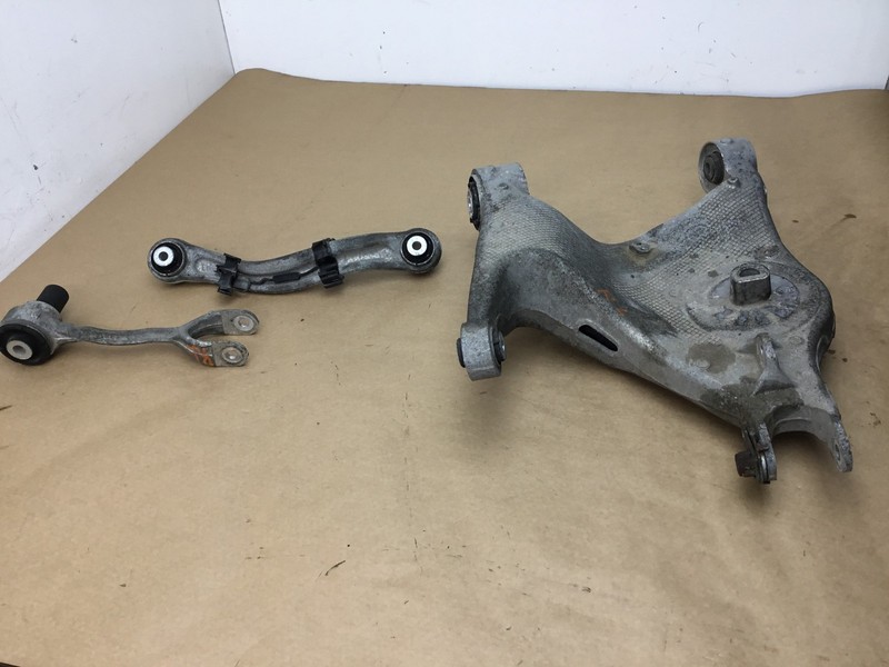 Jaguar XF 35T 2017 Rear Left Driver Lower Upper Control Arm Set 3 PCS 16-19 ;:O