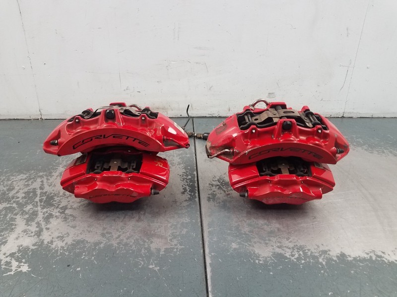 2017 Chevy Corvette C7 Grand Sport Brembo Brake Caliper Set - * #5772 V10