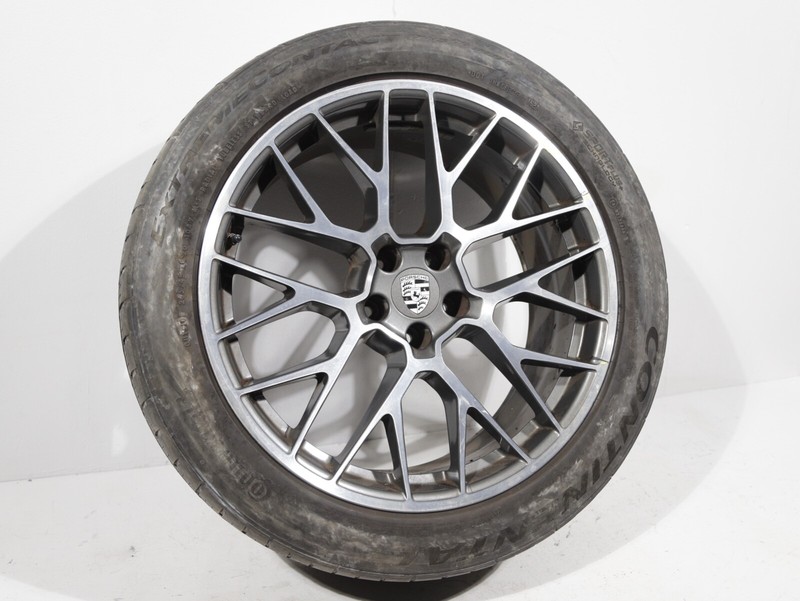 2015-2018 Porsche Macan Front 20" Alloy Rim Tire Wheel Spyder 9"x20" ET26 OEM