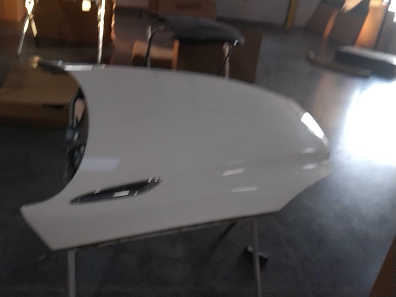 2014 Buick Regal OEM White Hood Panel 4DR Sedan Used 23167673