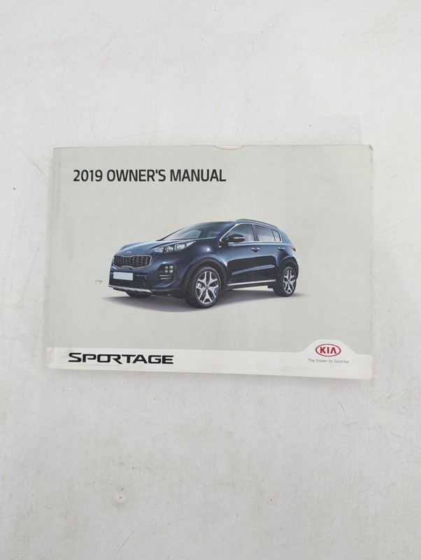 2019 Kia Sportage Owners Manual With Free Shipping
