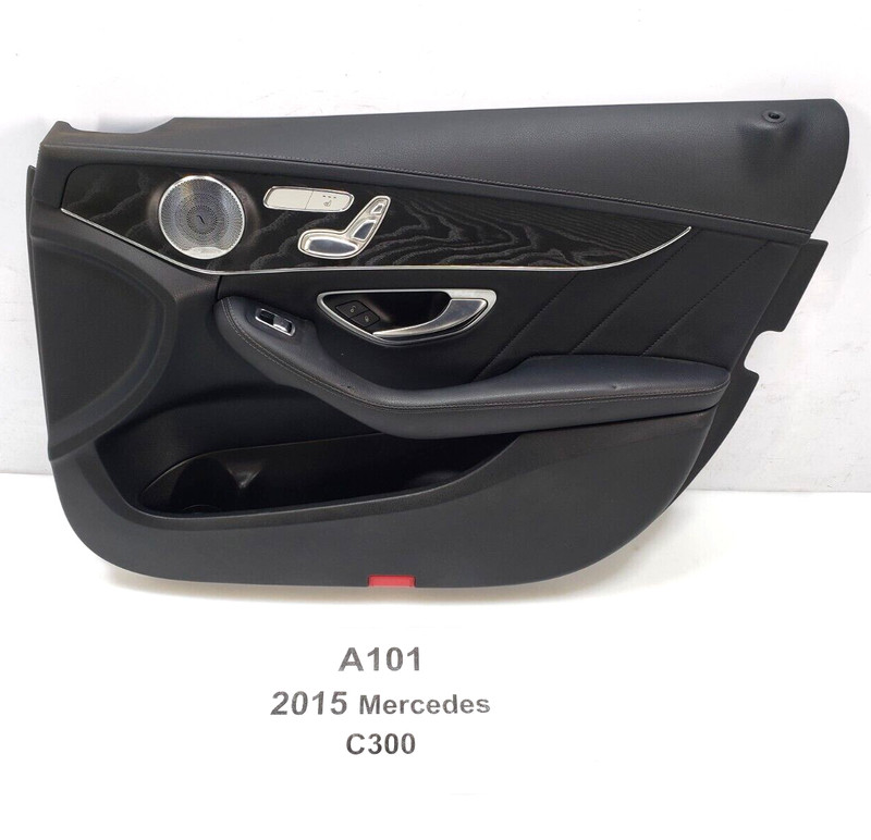 ✅ 15-18 OEM Mercedes W205 C300 C63 Front Passenger Side Interior Door Panel Trim