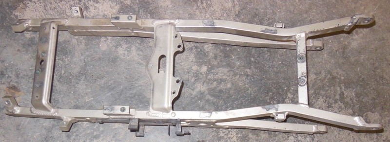 2006 Kawasaki Ninja ZX600 ZX 600 J ZX600J Rear Tail Fairing Fender Sub-Frame 06