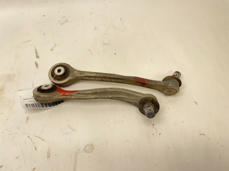 2011-2018 AUDI A8 S8 FRONT RIGHT FORWARD REARWARD UPPER CONTROL ARM SET OEM