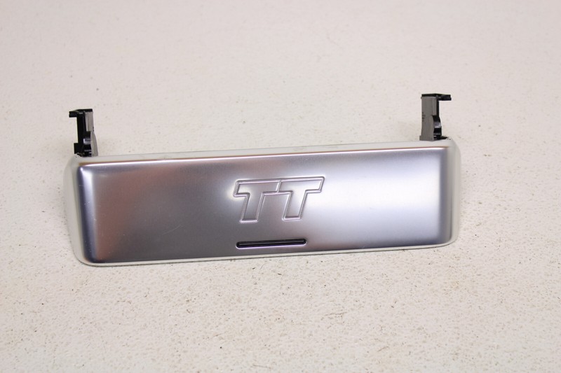 MK1 Audi TT Aluminum Radio Door Stereo Lid Cover Trim Genuine Oem 1999-2006