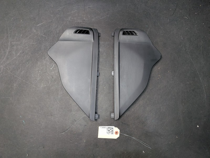 2PC Dashboard Right & Left Side End Trim Cover Set 2021 Toyota RAV4 2019 - 2024
