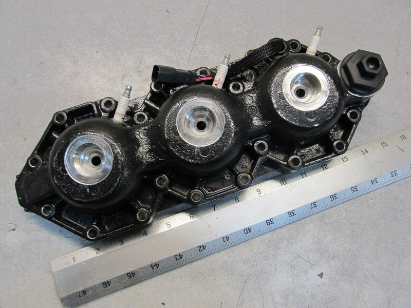 5001267 OMC Evinrude Johnson Outboard Ficht Stbd Cylinder Head 150/175 HP 1999