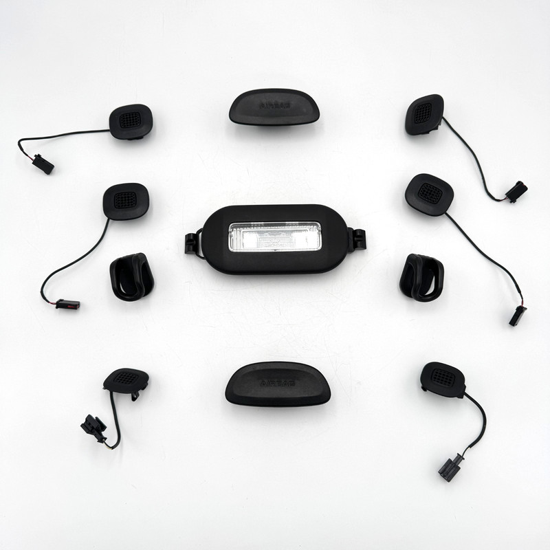 ✅2019-26 RAM 1500-3500 OEM CREW CAB OVERHEAD LED DOME LAMP AUDIO MICROPHONE SET